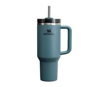 STANLEY 1913 Quencher H2.0 Flowstate Tumbler 1.2L - Cold for 11 Hours - Iced for 48 Hours - Metal Water Bottle with Straw, Handle and Lid - Dishwasher Safe - Travel Mug for Cold Drinks - Blue Spruce