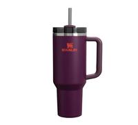 STANLEY 1913 Quencher H2.0 Flowstate Tumbler 1.2L - Cold for 11 Hours - Iced for 48 Hours - Metal Water Bottle with Straw, Handle and Lid - Dishwasher Safe - Travel Mug for Cold Drinks - Plum