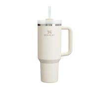 Stanley 1913 Quencher H2.0 Flowstate Tumbler 1.2L - Cold for 11 Hours - Iced for 48 Hours - Metal Water Bottle with Straw, Handle and Lid - Dishwasher Safe - Travel Mug for Cold Drinks - Cream 2.0