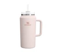 STANLEY 1913 Quencher H2.0 FlowState Tumbler 1.9L - Cold for 15 Hours - Iced for 60 Hours - Water Bottle with Straw, Handle and Lid - Dishwasher Safe - Travel Mug for Cold Drinks - Rose Quartz