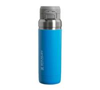 STANLEY 1913 Quick Flip Stainless Steel Water Bottle 1.06L - Keeps Cold For 18 Hours - Leakproof - BPA-Free Thermal Flask - Dishwasher Safe - Cup Holder Compatible - Azure