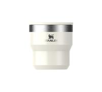 STANLEY 1913 Stay-Hot Stacking Cup 0.29L - Cream | Keeps Cold 2.5 Hours - Stacks Infinitely - Dishwasher Safe - Stainless Steel Thermal Cup