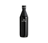 Stanley Womens Black All Day Slim Stainless-steel Bottle 600ml