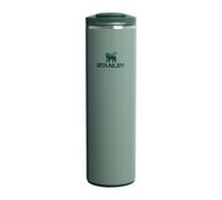 STANLEY 1913 Transit Flip Top Mug 0.47L - Keeps 5 Hours Hot - 8 Hours Cold - Dishwasher Safe - Leakproof - Car Cup Holder Compatible - Insulated Coffee Cup - Hammertone Green