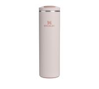 STANLEY 1913 Transit Flip Top Mug 0.59L - Keeps 6 Hours Hot - 12 Hours Cold - Dishwasher Safe - Leakproof - Car Cup Holder Compatible - Insulated Coffee Cup - Rose Quartz