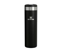STANLEY 1913 Transit Flip Top Mug 0.59L - Keeps 6 Hours Hot - 12 Hours Cold - Dishwasher Safe - Leakproof - Car Cup Holder Compatible - Insulated Coffee Cup - Black 2.0