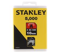 Stanley 1TRA2065T 10mm AType Light Duty Staples 5000 Pieces