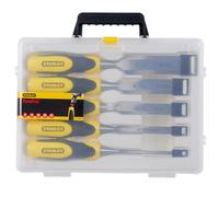 Stanley 2-16-885 Dynagrip Bevel Edge Chisel with Strike Cap Set of 5: 6, 12, 18, 25 & 32mm