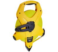 Stanley 2-34-777 Measures 100m x 13mm Power winder Fiberglass Tape -