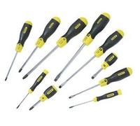 STANLEY 2-65-014 10PCE C/GRIP S/DRIVER SET POZI/FLAR