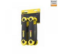Stanley® 2-69-267 Metric & Imperial Folding Hexagon Key Set, 17 Piece