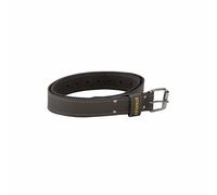 Stanley 2" Wide Dark Brown Leather Work Belt For Tool Pouch/Holder STA180119