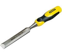 STANLEY 22mm Dynagrip Chisel with Bevel Edge and Strike Cap, 0-16-879