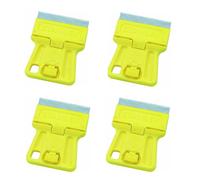 Stanley 28-100 1-3/16" High Visibility Mini Razor blade scraper (4 Pack)
