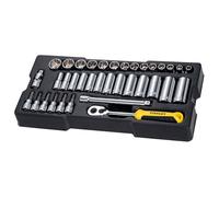 STANLEY 3/8in Drive Metric Socket Module 36 Piece Deep & Standard STA174174