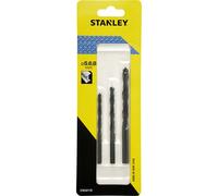 Stanley 3 Piece HSS-R Drill Bit Set