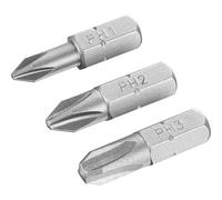 Stanley 3 Piece Phillips Screwdriver Bit Set