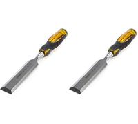 Stanley 32mm Thru Tang Chisel with Bevel Edge and Strike Cap, 0-16-263 (Pack of 2)