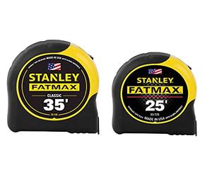 Stanley 33-735-25 35ft. and 25ft. Fatmax Tape Measure Combo Pack, Yellow