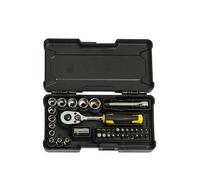 Stanley 37 Piece Compact Socket Set Stmt82672-0 One Colour