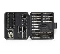Stanley 37 Piece Hex Shank Drill Bit and Wall Plug Set