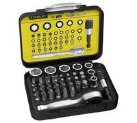 STANLEY 39PC FM BIT+SKT SET+RATCHET (SINGLE)