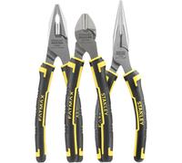 Stanley 4-84-488 Fatmax Universal Pliers Set with Half Round Nose Nippers 3