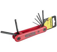 Stanley 469261 Folding Hex Key Set Metric (7 Pieces)