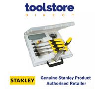 Stanley 516421 Dynagrip Chisel and Strike Cap Set with Access (5 Pieces)