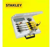 STANLEY 5-16-421 Dynagrip 6,12,18,25mm Wood Chisel Set (5 pc.)