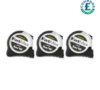 Stanley 5-33-886 FatMax Pro Silver Metric/Imperial Tape Measure 5m Pack of 3
