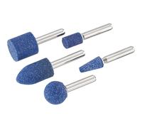 Stanley 5 Piece 6mm Shank Mounted Grinding Stone Set