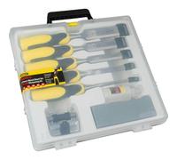 Stanley 5 Piece Dynagrip Chisel Set and Sharpening Kit