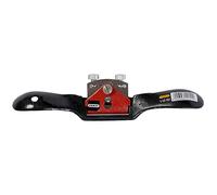 STANLEY 55mm Flat 151 Spokeshave with Adjustable Blade, 1-12-151 | Twin Thumbscrews, Manual Iron Placement, Die-Cast Stopping Block