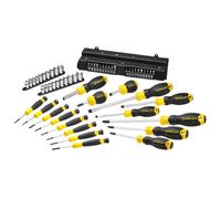 Stanley 57-Piece Screwdriver & Bit Set