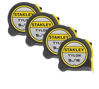 Stanley 5M/16FT Tylon Tape Measure - 1-30-696 130696 5 Metre 4 PACK