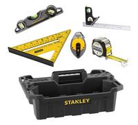 Stanley 6 Piece Measuring and Marking Professional Kit