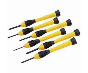 Stanley 6 Piece Precision Screwdriver Set