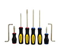 Stanley 60-081 8 Piece Standard Fluted Screwdriver Set