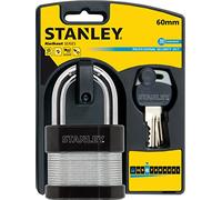 Stanley 60 mm 2 Keys Laminated Padlock