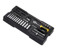 Stanley STMT1-74175 Module Socket Wrench Set, Multi-Colour, 1/4-Inch, Set of 60 Pieces