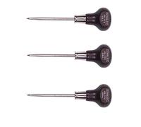 Stanley 69-122 6-1/16-Inch Wood Handle Scratch Awl, 3 Pack