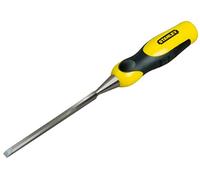 STANLEY 6mm Dynagrip Chisel with Bevel Edge and Strike Cap, 0-16-870