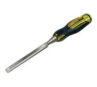 STANLEY 6mm Thru Tang Chisel with Bevel Edge and Strike Cap, 0-16-251