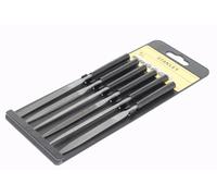 Stanley 6pc Needle File Set 160mm Precision Crafting Tools with Storage Rack New