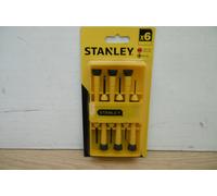 STANLEY 6PCE INSTRUMENT JEWELLERS SCREWDRIVER SET 0 66 052