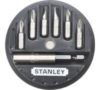 Stanley Tools Insert Bit Set Phillips/Slotted/Pozidriv 7 Piece STA168737