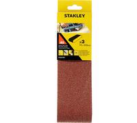 Stanley 75mm x 533mm Sanding Belts 75mm x 533mm 40g Pack of 3