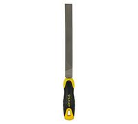 STANLEY 8" Flat Carbon Steel Blade Smooth Cut Hand File, 0-22-499