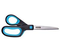 Stanley 8 Inch All-Purpose Ergonomic Scissor (SCI8EST-TEAL), Teal/Black